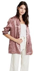 Free People Silky Jacquard Blazer at Shopbop